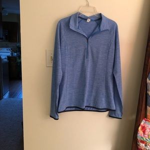 Blue under armor, size large for women.